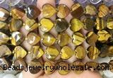 HGBS120 15 inches 12mm faceted heart yellow tiger eye beads wholesale HGBS120 15 inches 12mm faceted heart yellow tiger eye beads wholesale