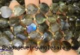 HGBS128 15 inches 12mm faceted heart labradorite beads wholesale HGBS128 15 inches 12mm faceted heart labradorite beads wholesale