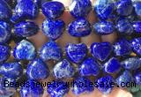 HGBS141 15 inches 15mm heart Lapis lazuli beads wholesale HGBS141 15 inches 15mm heart Lapis lazuli beads wholesale
