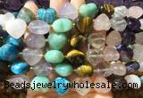 HGBS149 15 inches 15mm heart colorful gemstone beads wholesale HGBS149 15 inches 15mm heart colorful gemstone beads wholesale