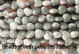 HGBS18 15 inches 12mm heart lucky jade gemstone beads wholesale