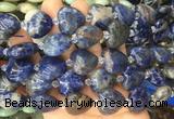 HGBS35 15 inches 20mm heart sodalite gemstone beads wholesale