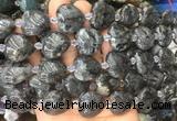 HGBS43 15 inches 20mm heart black labradorite gemstone beads wholesale