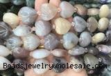 HGBS53 15 inches 20mm heart strawberry quartz gemstone beads wholesale