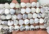 HGBS74 15 inches 10mm heart tree opal gemstone beads wholesale