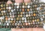 HJBS01 15 inches 6mm round bumblebee jasper beads wholesale