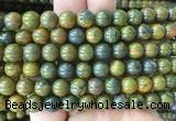 HJBS07 15 inches 8mm round bumblebee jasper beads wholesale