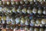 LBBS02 15 inches 8mm round natural labradorite beads wholesale