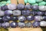 LPBS22 15 inches 12*16mm - 13*18mm faceted nuggets lepidolite beads LPBS22 15 inches 12*16mm - 13*18mm faceted nuggets lepidolite beads