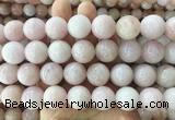 LSBS1004 15 inches 18mm round morganite gemstone beads wholesale LSBS1004 15 inches 18mm round morganite gemstone beads wholesale