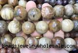 LSBS110 15 inches 20mm round wooden jasper gemstone beads wholesale LSBS110 15 inches 20mm round wooden jasper gemstone beads wholesale