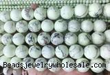 LSBS164 15 inches 16mm round Lemon turquoise beads wholesale LSBS164 15 inches 16mm round Lemon turquoise beads wholesale