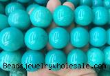 LSBS184 15 inches 22mm round green howlite turquoise beads wholesale LSBS184 15 inches 22mm round green howlite turquoise beads wholesale