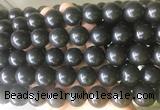 LSBS194 15 inches 16mm round black jasper gemstone beads wholesale LSBS194 15 inches 16mm round black jasper gemstone beads wholesale