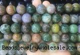 LSBS196 15 inches 16mm round india agate gemstone beads wholesale LSBS196 15 inches 16mm round india agate gemstone beads wholesale