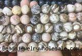 LSBS210 15 inches 16mm round australian zebra jasper gemstone beads wholesale LSBS210 15 inches 16mm round australian zebra jasper gemstone beads wholesale
