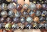 LSBS223 15 inches 18mm round Purple phantom quartz beads wholesale LSBS223 15 inches 18mm round Purple phantom quartz beads wholesale