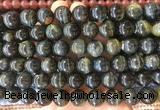LSBS231 15 inches 14mm round blue tiger eye gemstone beads wholesale LSBS231 15 inches 14mm round blue tiger eye gemstone beads wholesale