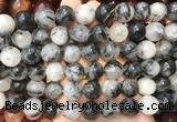 LSBS237 15 inches 14mm round black rutilated quartz beads wholesale LSBS237 15 inches 14mm round black rutilated quartz beads wholesale