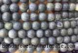 LSBS288 15 inches 14mm round blue coral gemstone beads wholesale LSBS288 15 inches 14mm round blue coral gemstone beads wholesale