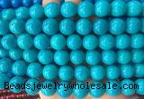 LSBS297 15 inches 14mm round blue agate gemstone beads wholesale LSBS297 15 inches 14mm round blue agate gemstone beads wholesale
