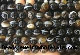 LSBS302 15 inches 14mm round banded agate gemstone beads wholesale LSBS302 15 inches 14mm round banded agate gemstone beads wholesale