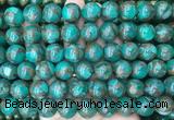 LSBS350 15 inches 14mm round gold color stone beads wholesale LSBS350 15 inches 14mm round gold color stone beads wholesale