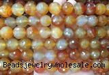 LSBS362 15 inches 14mm faceted round red agate gemstone beads wholesale LSBS362 15 inches 14mm faceted round red agate gemstone beads wholesale