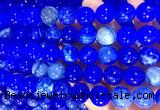 LSBS386 15 inches 14mm round dragon veins agate gemstone beads wholesale LSBS386 15 inches 14mm round dragon veins agate gemstone beads wholesale
