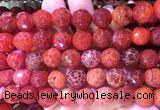 LSBS391 15 inches 14mm faceted round dragon veins agate gemstone beads wholesale LSBS391 15 inches 14mm faceted round dragon veins agate gemstone beads wholesale