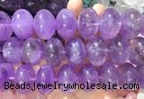 LSBS415 15 inches 20*28mm - 22*30mm rondelle lavender amethyst beads wholesale LSBS415 15 inches 20*28mm - 22*30mm rondelle lavender amethyst beads wholesale