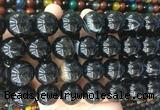LSBS422 15 inches 20mm round agate gemstone beads wholesale LSBS422 15 inches 20mm round agate gemstone beads wholesale