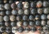 LSBS445 15 inches 18mm round chrysanthemum agate beads wholesale LSBS445 15 inches 18mm round chrysanthemum agate beads wholesale