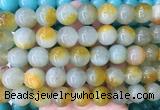 LSBS501 15 inches 16mm round candy jade gemstone beads wholesale LSBS501 15 inches 16mm round candy jade gemstone beads wholesale