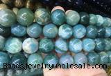 LSBS51 15 inches 16mm round moss agate gemstone beads wholesale LSBS51 15 inches 16mm round moss agate gemstone beads wholesale