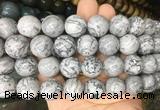LSBS52 15 inches 16mm round grey picture jasper gemstone beads wholesale LSBS52 15 inches 16mm round grey picture jasper gemstone beads wholesale