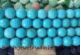 LSBS671 15 inches 18mm faceted round synthetic turquoise gemstone beads wholesale LSBS671 15 inches 18mm faceted round synthetic turquoise gemstone beads wholesale
