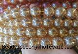 LSBS677 15 inches 18mm round synthetic crystal gemstone beads wholesale LSBS677 15 inches 18mm round synthetic crystal gemstone beads wholesale