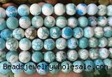 LSBS733 15 inches 14mm round howlite turquoise gemstone beads wholesale LSBS733 15 inches 14mm round howlite turquoise gemstone beads wholesale