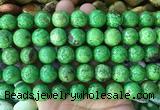 LSBS738 15 inches 14mm round howlite turquoise gemstone beads wholesale LSBS738 15 inches 14mm round howlite turquoise gemstone beads wholesale