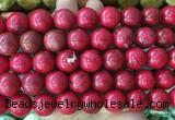 LSBS744 15 inches 16mm round howlite turquoise gemstone beads wholesale LSBS744 15 inches 16mm round howlite turquoise gemstone beads wholesale