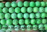 LSBS753 15 inches 16mm round howlite turquoise gemstone beads wholesale LSBS753 15 inches 16mm round howlite turquoise gemstone beads wholesale