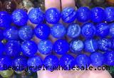 LSBS81 15 inches 16mm round blue dragon veins agate beads wholesale LSBS81 15 inches 16mm round blue dragon veins agate beads wholesale
