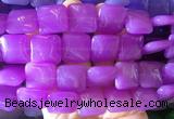 LSBS886 15 inches 20mm square candy jade gemstone beads wholesale LSBS886 15 inches 20mm square candy jade gemstone beads wholesale