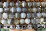LSBS891 15 inches 16mm round banded agate gemstone beads wholesale LSBS891 15 inches 16mm round banded agate gemstone beads wholesale