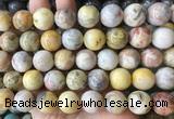 LSBS899 15 inches 16mm round yellow crazy lace agate gemstone beads wholesale LSBS899 15 inches 16mm round yellow crazy lace agate gemstone beads wholesale