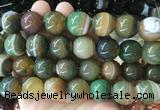 LSBS929 15 inches 18mm round banded agate gemstone beads wholesale LSBS929 15 inches 18mm round banded agate gemstone beads wholesale