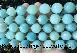 LSBS947 15 inches 16mm faceted round Amazonite gemstone beads wholesale LSBS947 15 inches 16mm faceted round Amazonite gemstone beads wholesale