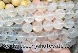 LSBS95 15 inches 16mm round white crystal gemstone beads wholesale LSBS95 15 inches 16mm round white crystal gemstone beads wholesale