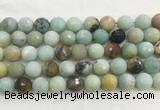 LSBS959 15 inches 14mm faceted round amazonite gemstone beads wholesale LSBS959 15 inches 14mm faceted round amazonite gemstone beads wholesale